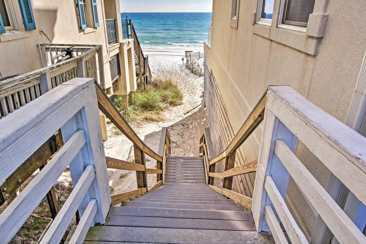 Beautiful Townhome Steps From Miramar Beach! Destin Eksteriør bilde
