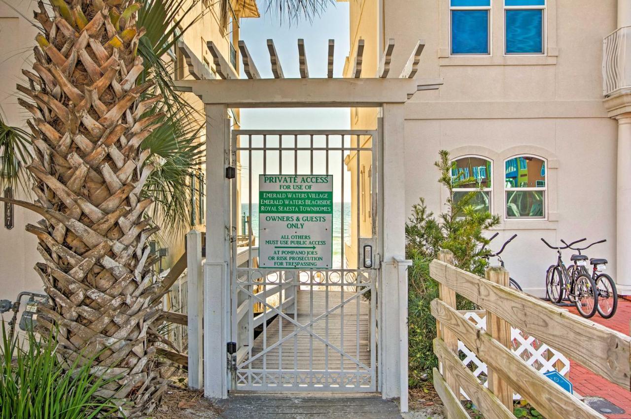 Beautiful Townhome Steps From Miramar Beach! Destin Eksteriør bilde